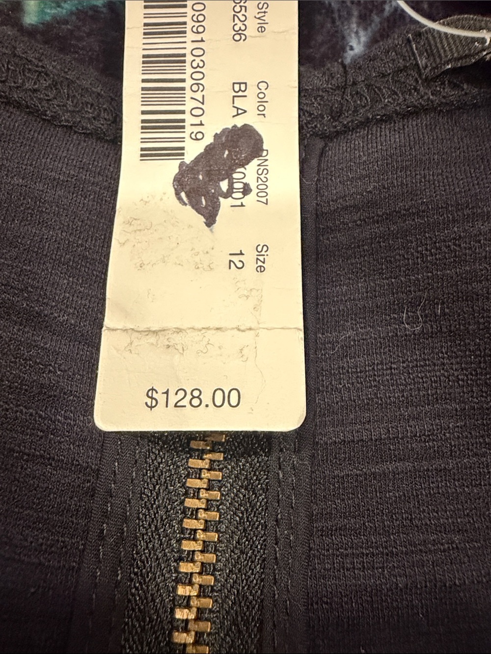 J. Crew Sleeveless Dark Navy Mini Dress - Picture 5 of 7